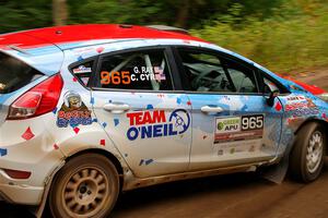 Chris Cyr / Glen Ray Ford Fiesta ST on SS2, Bob Lake I.