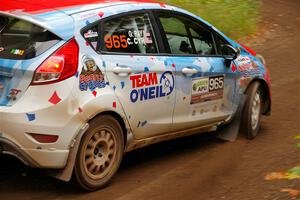 Chris Cyr / Glen Ray Ford Fiesta ST on SS2, Bob Lake I.