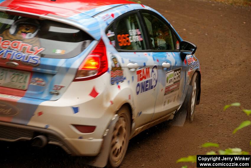 Chris Cyr / Glen Ray Ford Fiesta ST on SS2, Bob Lake I.