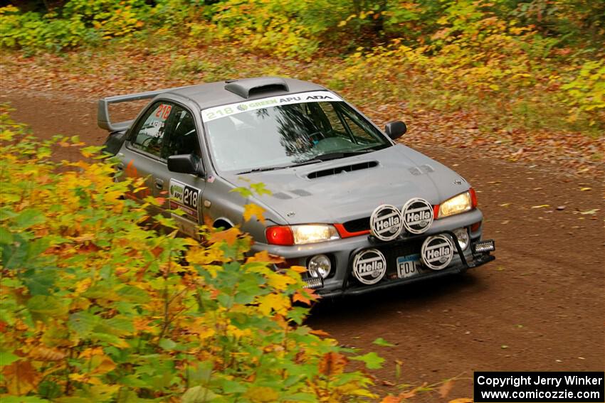 Nick Morris / Josh Kemp Subaru Impreza on SS2, Bob Lake I.