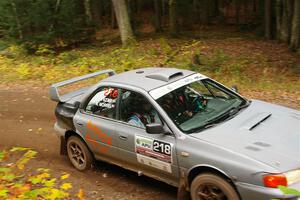 Nick Morris / Josh Kemp Subaru Impreza on SS2, Bob Lake I.