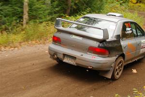 Nick Morris / Josh Kemp Subaru Impreza on SS2, Bob Lake I.