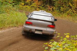 Nick Morris / Josh Kemp Subaru Impreza on SS2, Bob Lake I.