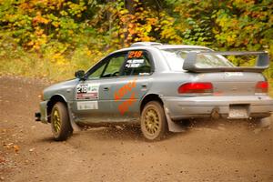 Nick Morris / Josh Kemp Subaru Impreza on SS2, Bob Lake I.