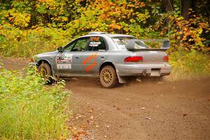 Nick Morris / Josh Kemp Subaru Impreza on SS2, Bob Lake I.