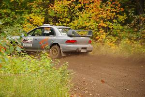 Nick Morris / Josh Kemp Subaru Impreza on SS2, Bob Lake I.