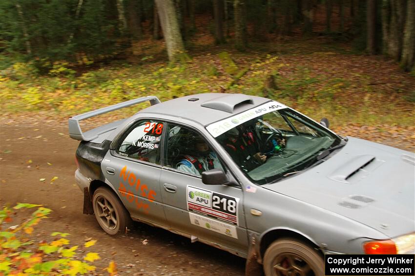 Nick Morris / Josh Kemp Subaru Impreza on SS2, Bob Lake I.