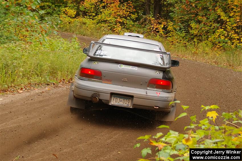 Nick Morris / Josh Kemp Subaru Impreza on SS2, Bob Lake I.