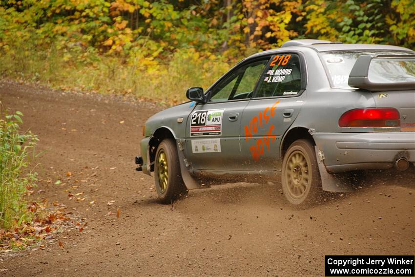 Nick Morris / Josh Kemp Subaru Impreza on SS2, Bob Lake I.