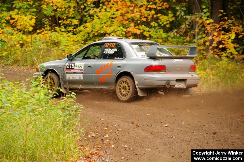 Nick Morris / Josh Kemp Subaru Impreza on SS2, Bob Lake I.