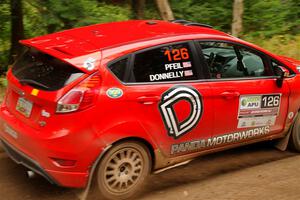 Sean Donnelly / Zach Pfeil Ford Fiesta ST on SS2, Bob Lake I.