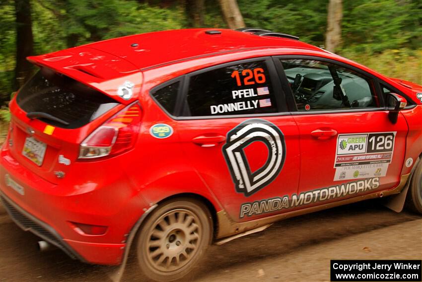 Sean Donnelly / Zach Pfeil Ford Fiesta ST on SS2, Bob Lake I.