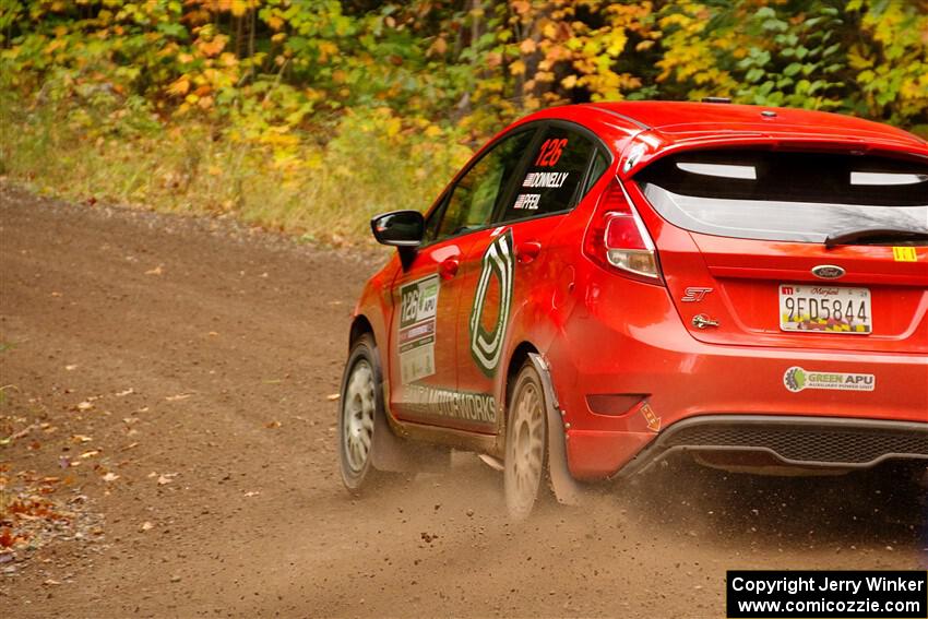 Sean Donnelly / Zach Pfeil Ford Fiesta ST on SS2, Bob Lake I.