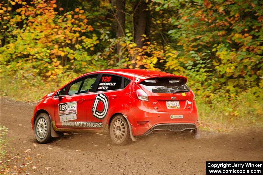 Sean Donnelly / Zach Pfeil Ford Fiesta ST on SS2, Bob Lake I.