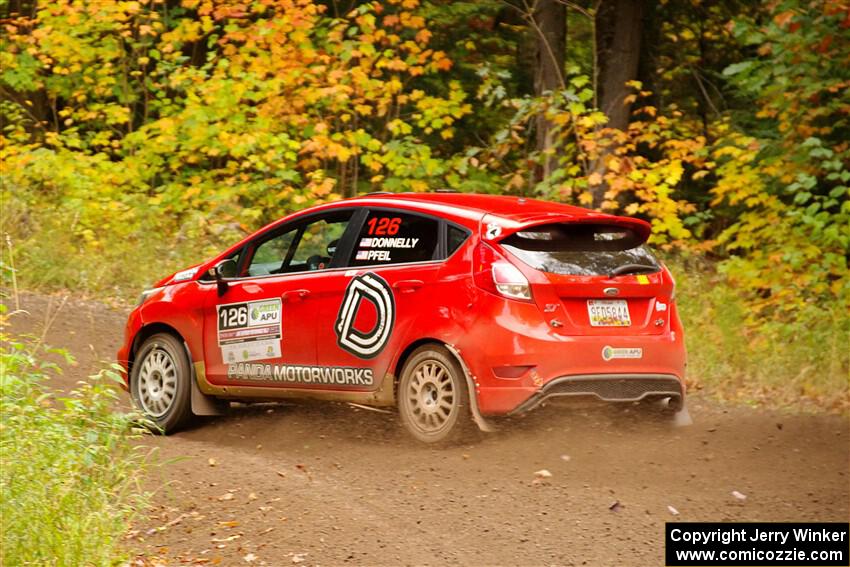 Sean Donnelly / Zach Pfeil Ford Fiesta ST on SS2, Bob Lake I.