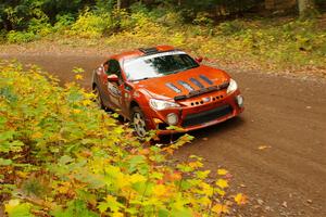 Chris Nonack / Sara Nonack Subaru BRZ on SS2, Bob Lake I.