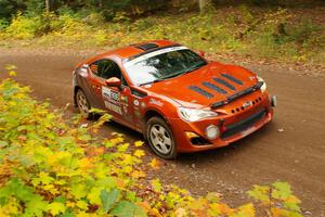 Chris Nonack / Sara Nonack Subaru BRZ on SS2, Bob Lake I.