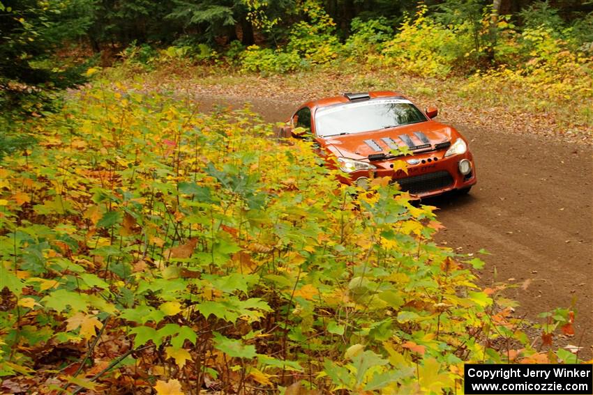 Chris Nonack / Sara Nonack Subaru BRZ on SS2, Bob Lake I.