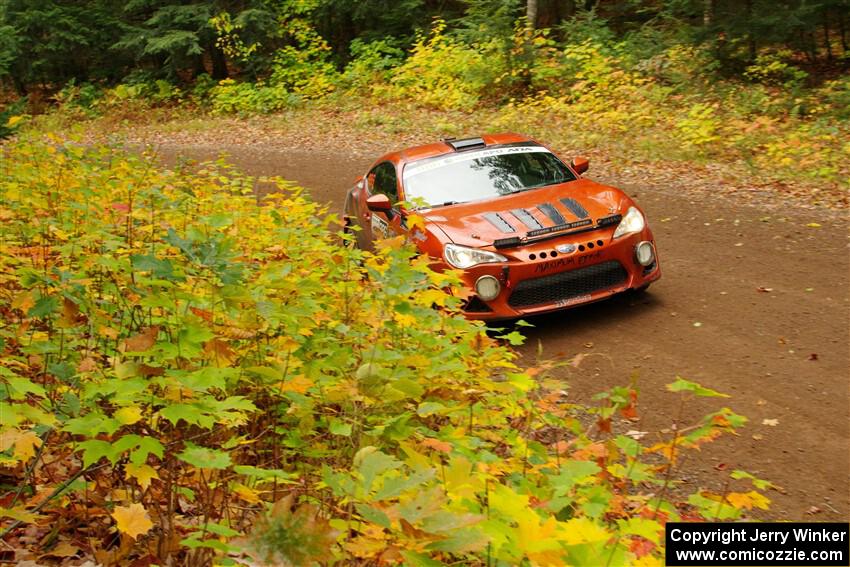 Chris Nonack / Sara Nonack Subaru BRZ on SS2, Bob Lake I.