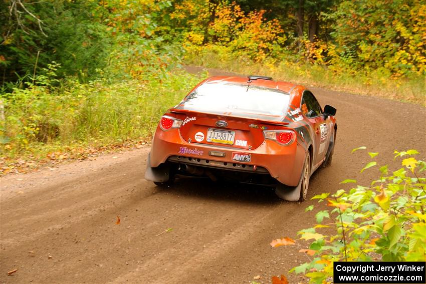 Chris Nonack / Sara Nonack Subaru BRZ on SS2, Bob Lake I.