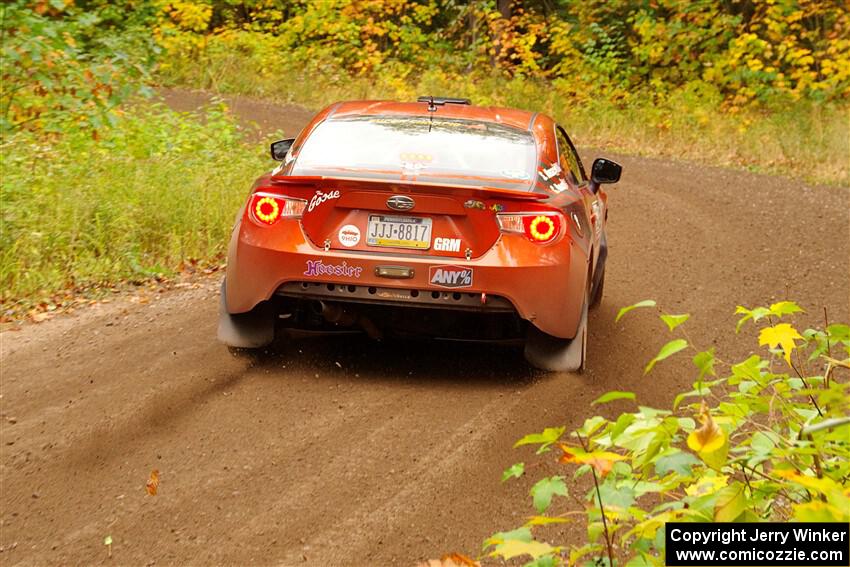 Chris Nonack / Sara Nonack Subaru BRZ on SS2, Bob Lake I.