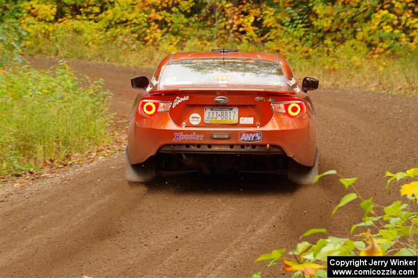 Chris Nonack / Sara Nonack Subaru BRZ on SS2, Bob Lake I.