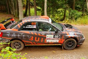 Gabe Jacobsohn / Ian Nelson Subaru WRX STi on SS2, Bob Lake I.