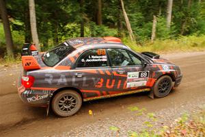 Gabe Jacobsohn / Ian Nelson Subaru WRX STi on SS2, Bob Lake I.