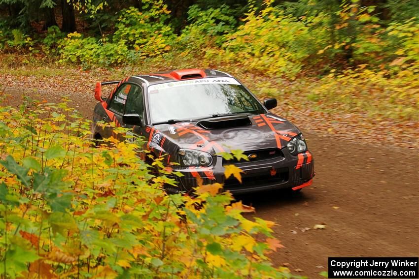 Gabe Jacobsohn / Ian Nelson Subaru WRX STi on SS2, Bob Lake I.