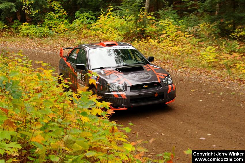 Gabe Jacobsohn / Ian Nelson Subaru WRX STi on SS2, Bob Lake I.