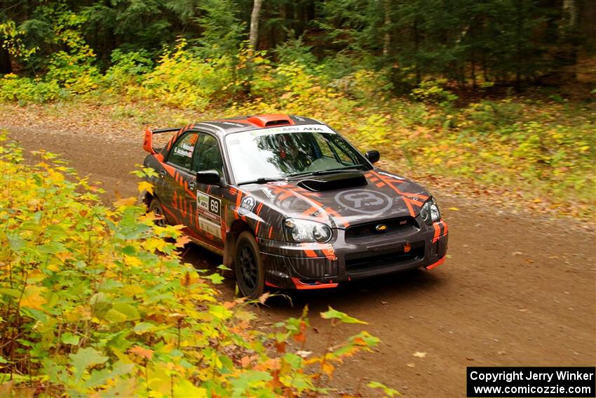 Gabe Jacobsohn / Ian Nelson Subaru WRX STi on SS2, Bob Lake I.