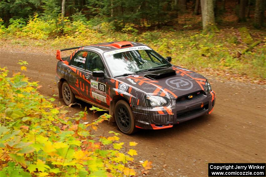 Gabe Jacobsohn / Ian Nelson Subaru WRX STi on SS2, Bob Lake I.