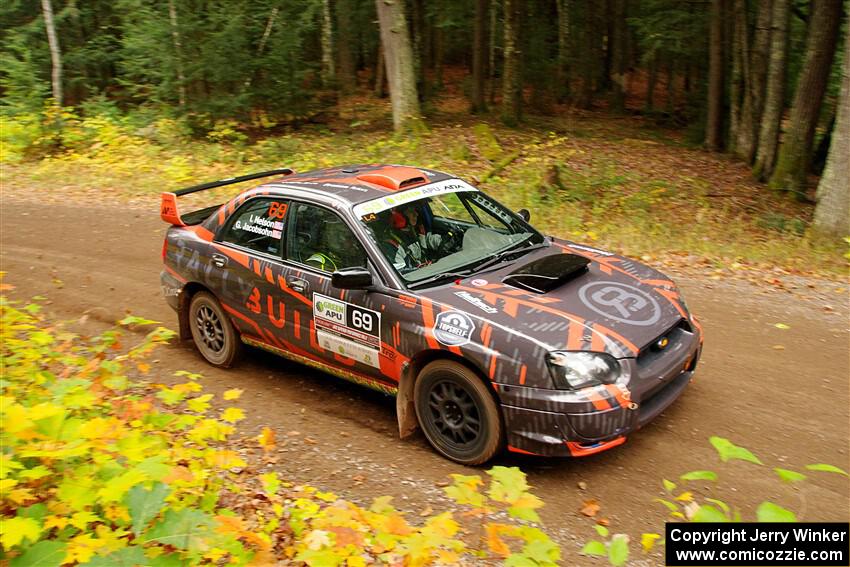 Gabe Jacobsohn / Ian Nelson Subaru WRX STi on SS2, Bob Lake I.