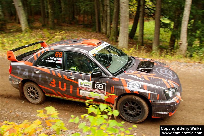 Gabe Jacobsohn / Ian Nelson Subaru WRX STi on SS2, Bob Lake I.