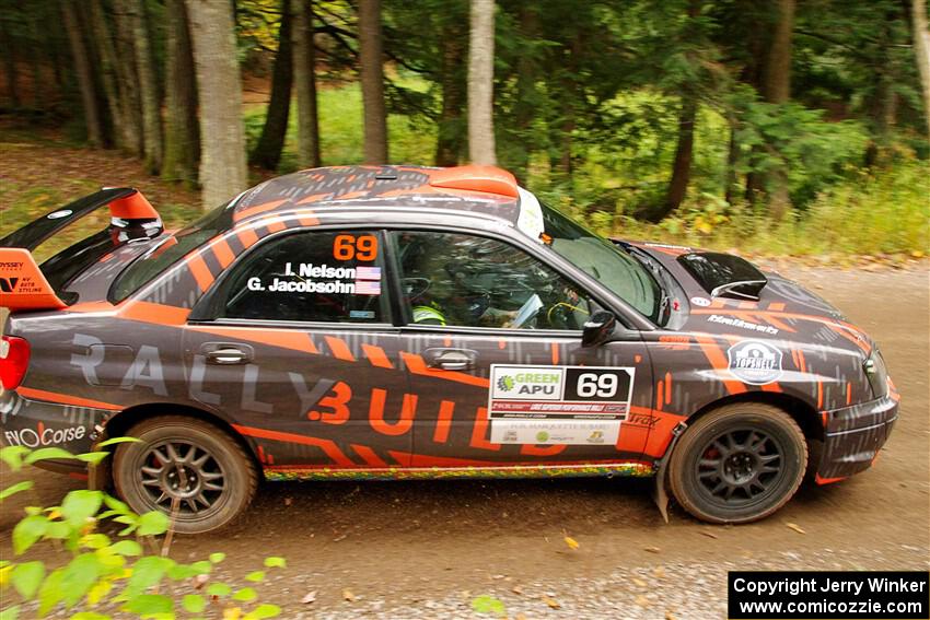 Gabe Jacobsohn / Ian Nelson Subaru WRX STi on SS2, Bob Lake I.