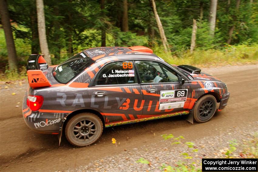 Gabe Jacobsohn / Ian Nelson Subaru WRX STi on SS2, Bob Lake I.