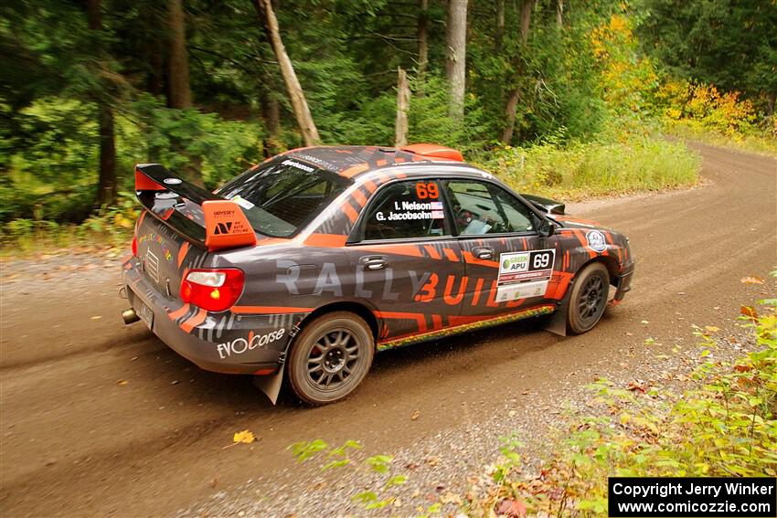 Gabe Jacobsohn / Ian Nelson Subaru WRX STi on SS2, Bob Lake I.