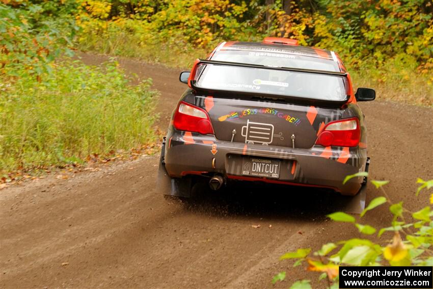 Gabe Jacobsohn / Ian Nelson Subaru WRX STi on SS2, Bob Lake I.