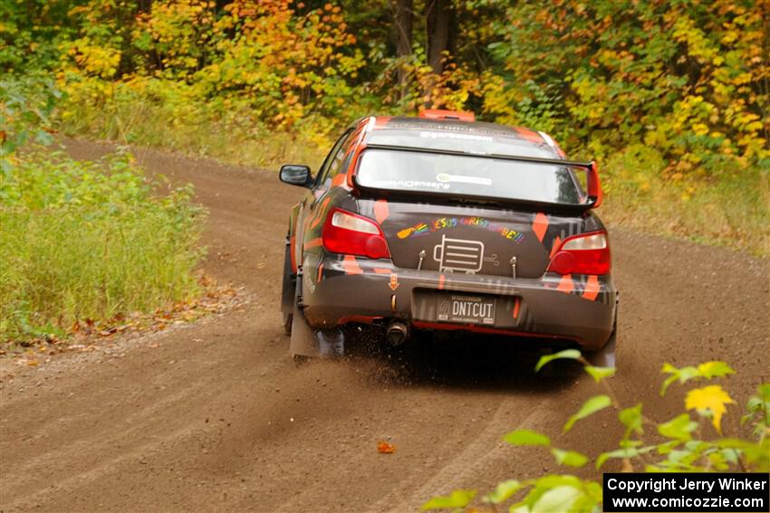 Gabe Jacobsohn / Ian Nelson Subaru WRX STi on SS2, Bob Lake I.