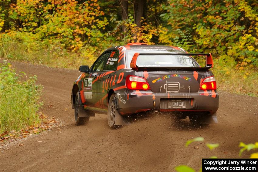 Gabe Jacobsohn / Ian Nelson Subaru WRX STi on SS2, Bob Lake I.