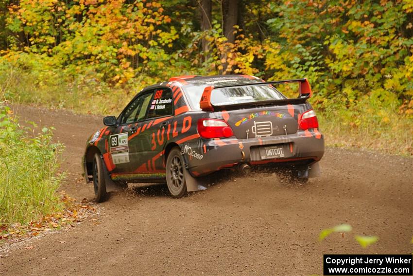 Gabe Jacobsohn / Ian Nelson Subaru WRX STi on SS2, Bob Lake I.