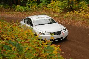 Michael Eckstein / Dylan Whittaker Lexus IS350 on SS2, Bob Lake I.