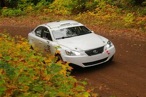 Michael Eckstein / Dylan Whittaker Lexus IS350 on SS2, Bob Lake I.