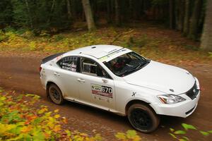 Michael Eckstein / Dylan Whittaker Lexus IS350 on SS2, Bob Lake I.