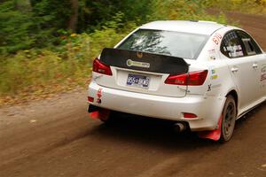 Michael Eckstein / Dylan Whittaker Lexus IS350 on SS2, Bob Lake I.