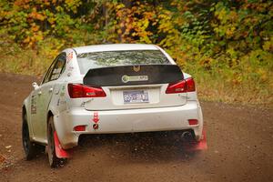 Michael Eckstein / Dylan Whittaker Lexus IS350 on SS2, Bob Lake I.