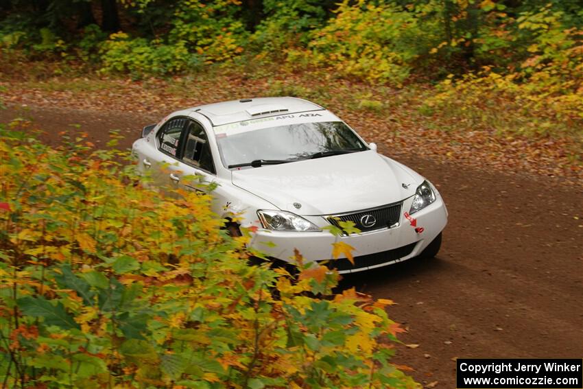 Michael Eckstein / Dylan Whittaker Lexus IS350 on SS2, Bob Lake I.