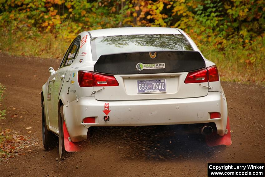 Michael Eckstein / Dylan Whittaker Lexus IS350 on SS2, Bob Lake I.