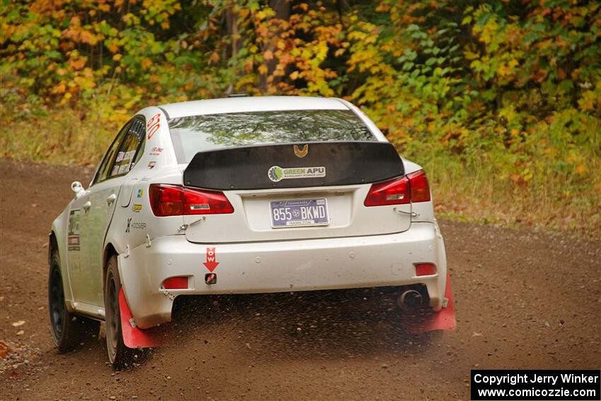 Michael Eckstein / Dylan Whittaker Lexus IS350 on SS2, Bob Lake I.