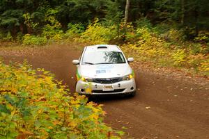 Sam Jacques / Trevor LaCombe Subaru Impreza on SS2, Bob Lake I.